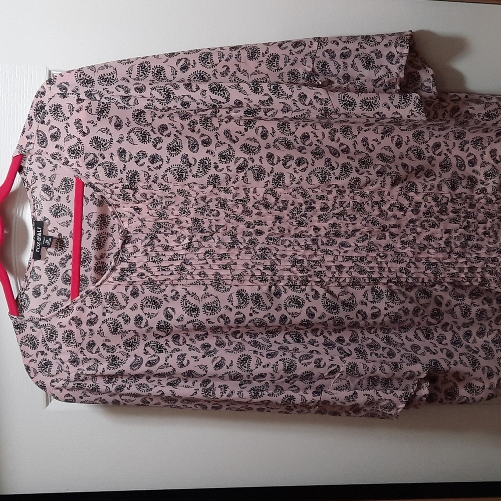 Women's Roz & Ali 2X Blouse